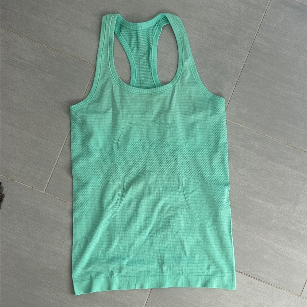 lululemon athletica Mint Green Racerback Tank